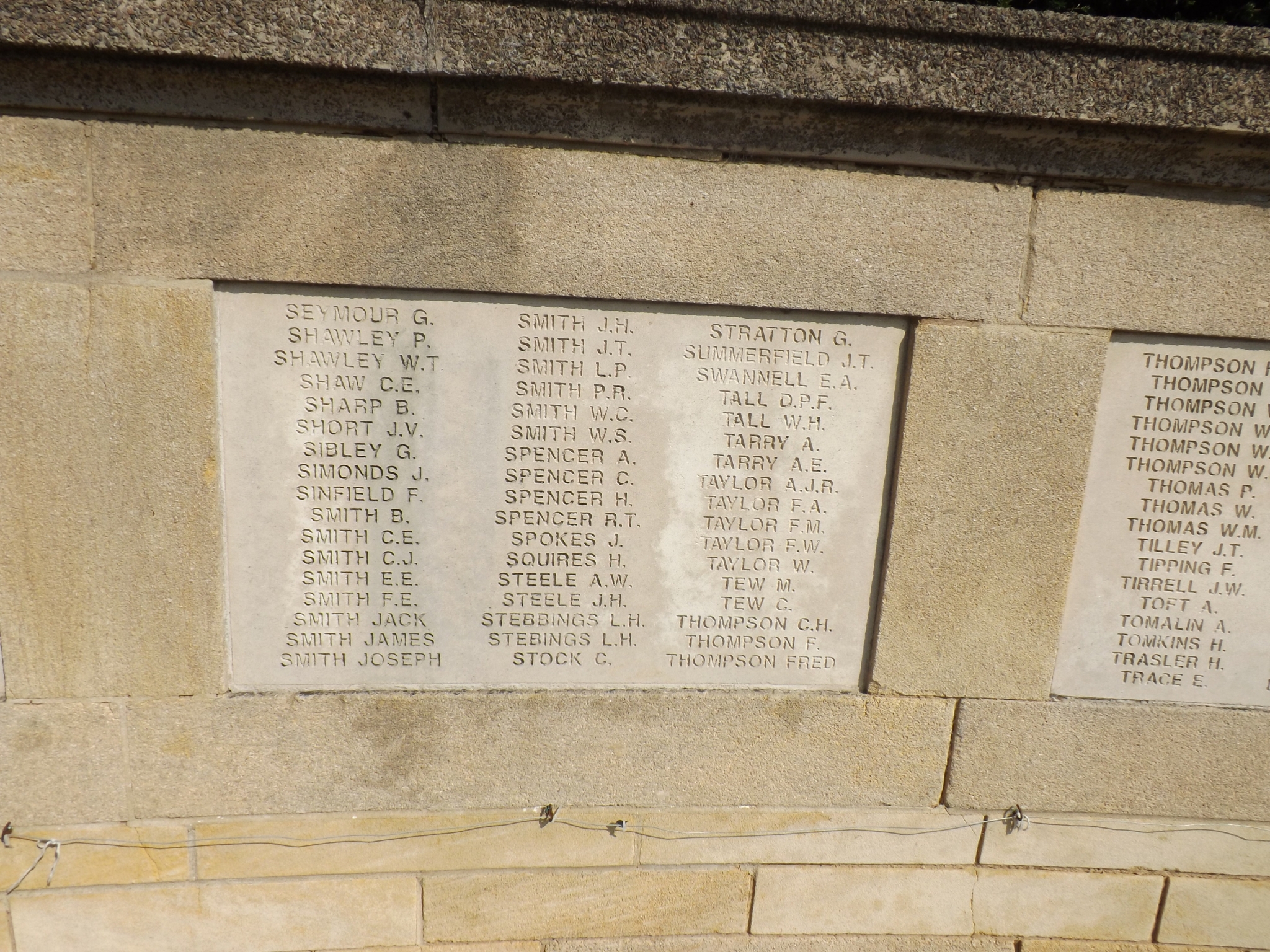 Wellingborough War Memorials Online