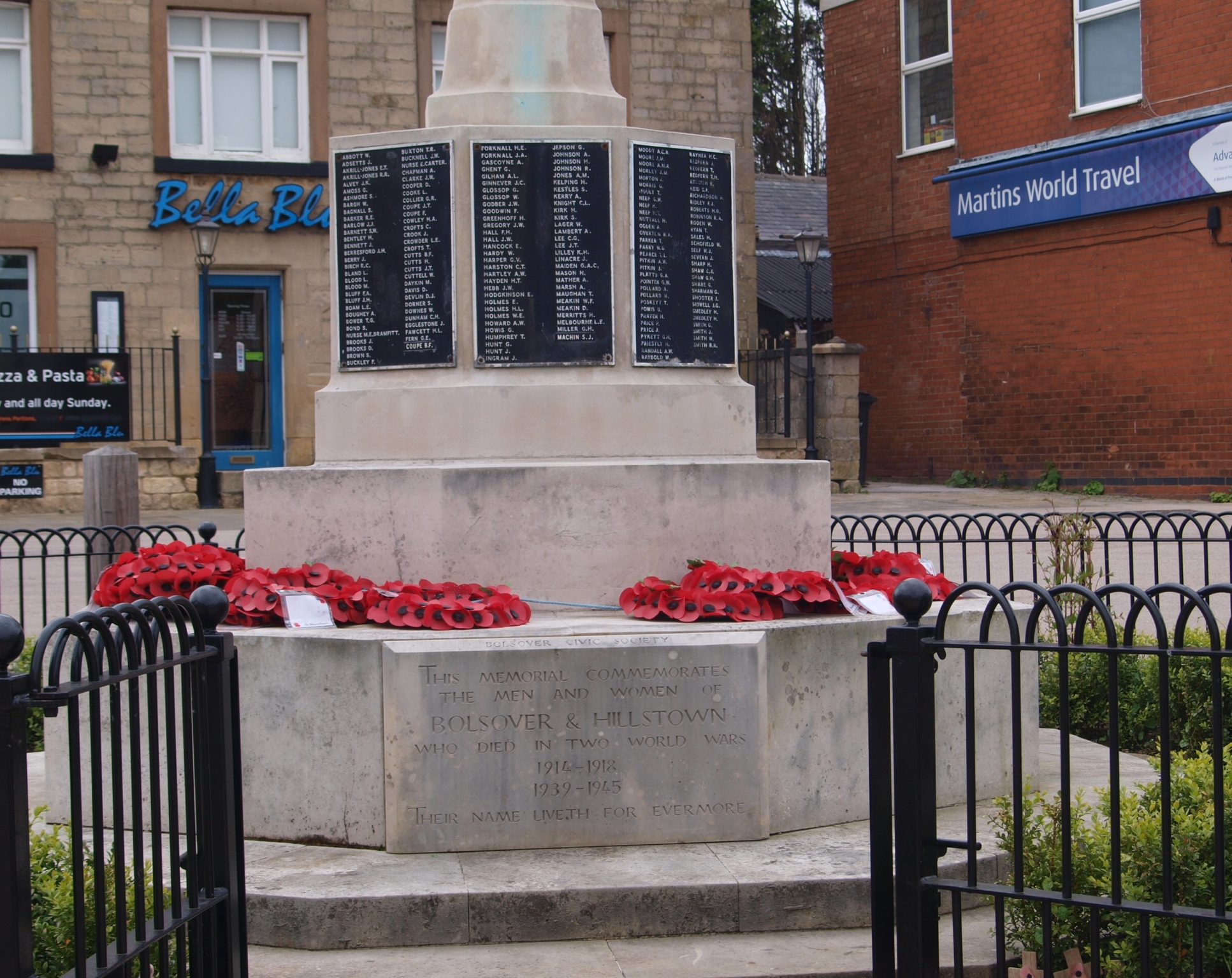 Bolsover Memorial Cross War Memorials Online