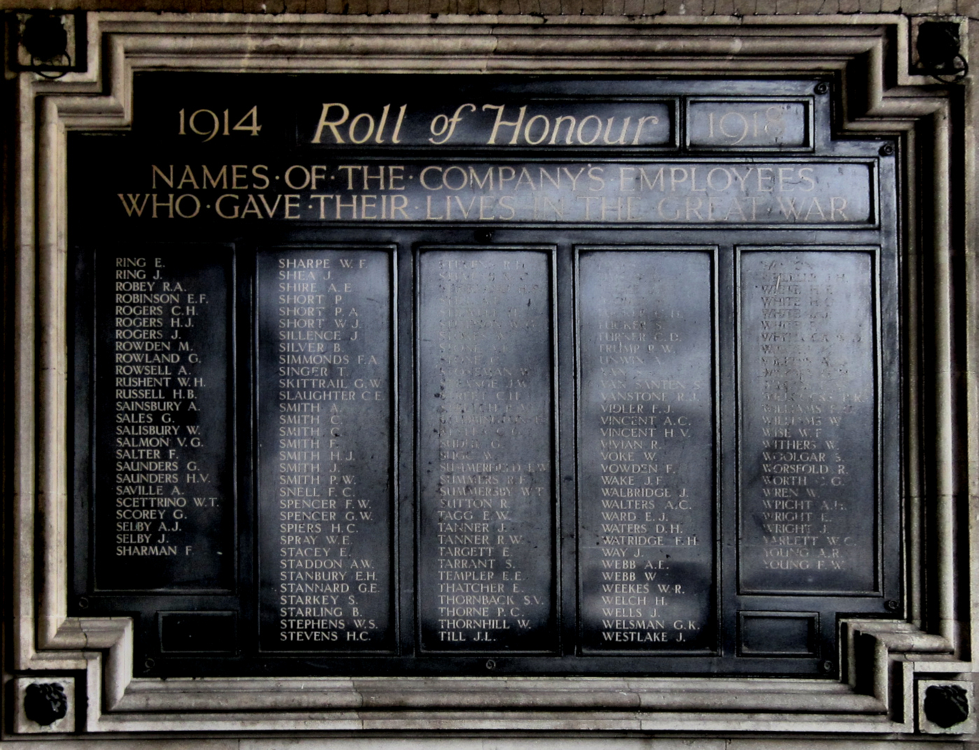 London And South Western Railway Victory Arch Waterloo Station War Memorials Online