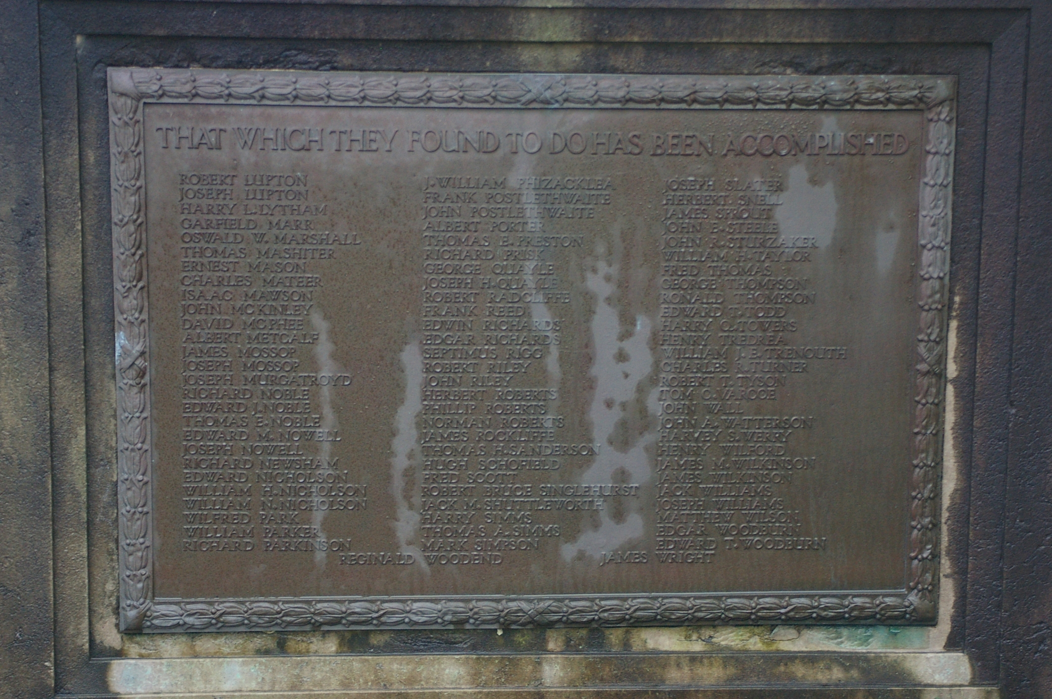 Dalton In Furness - War Memorials Online