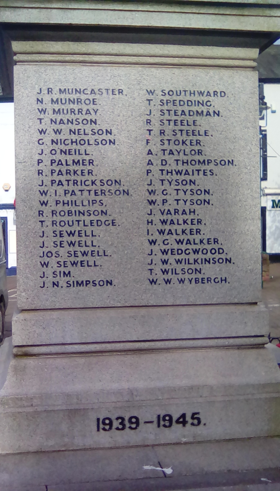 Egremont Cenotaph War Memorials Online