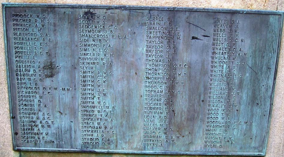 People Of Canterbury War Memorial War Memorials Online