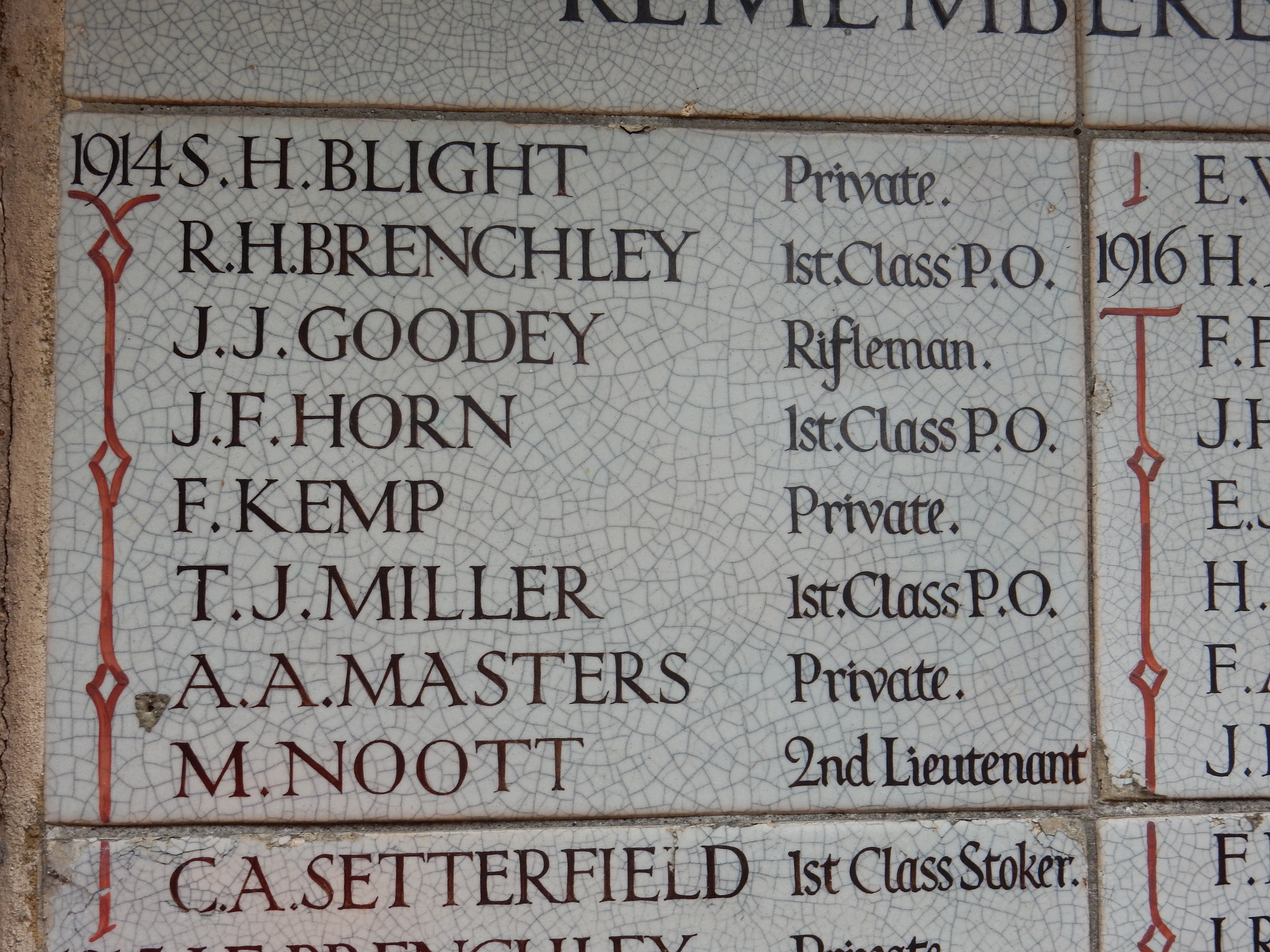 Broadstairs St Peter In Thanet S Church War Memorials Online