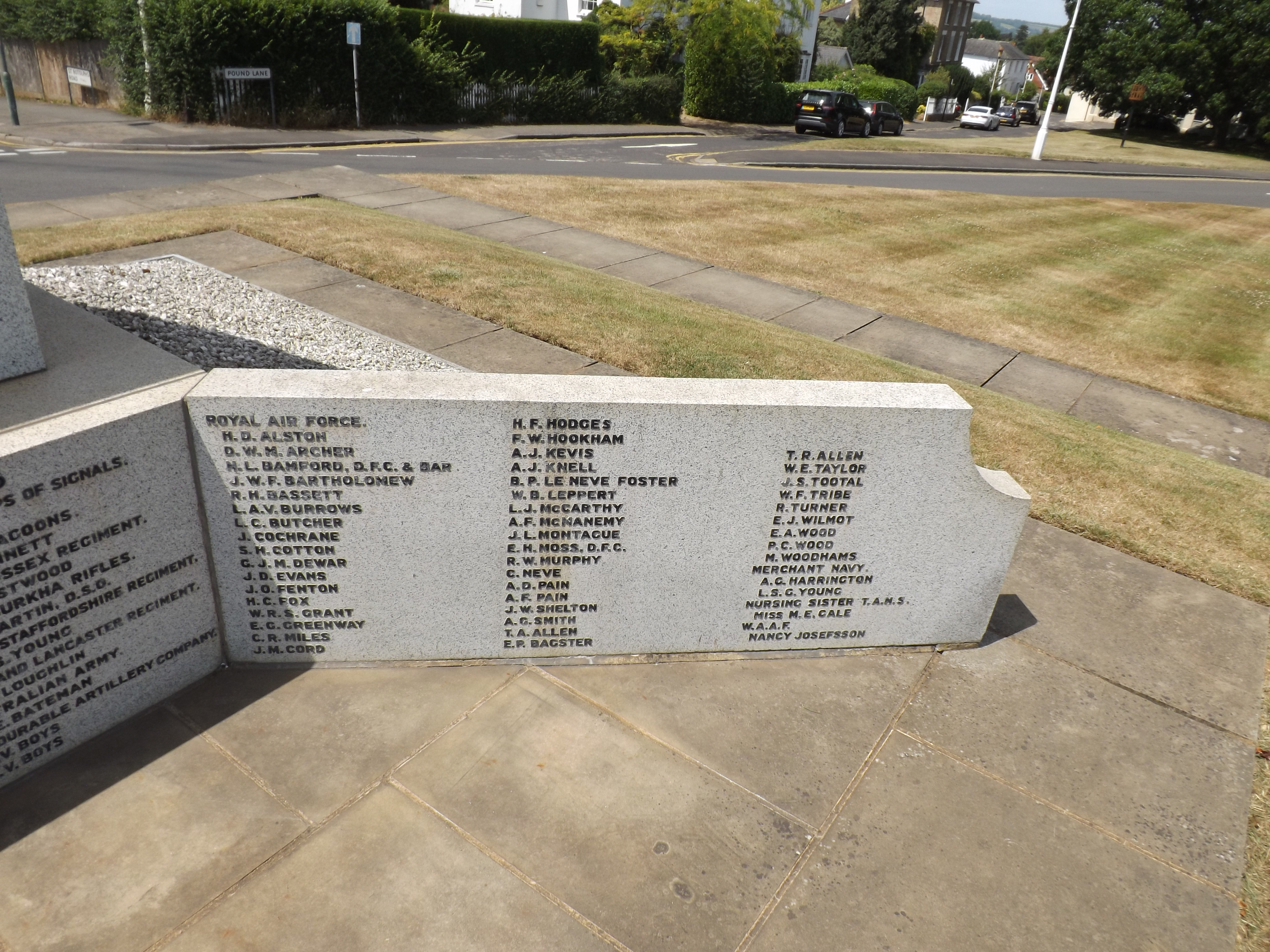 Sevenoaks War Memorials Online