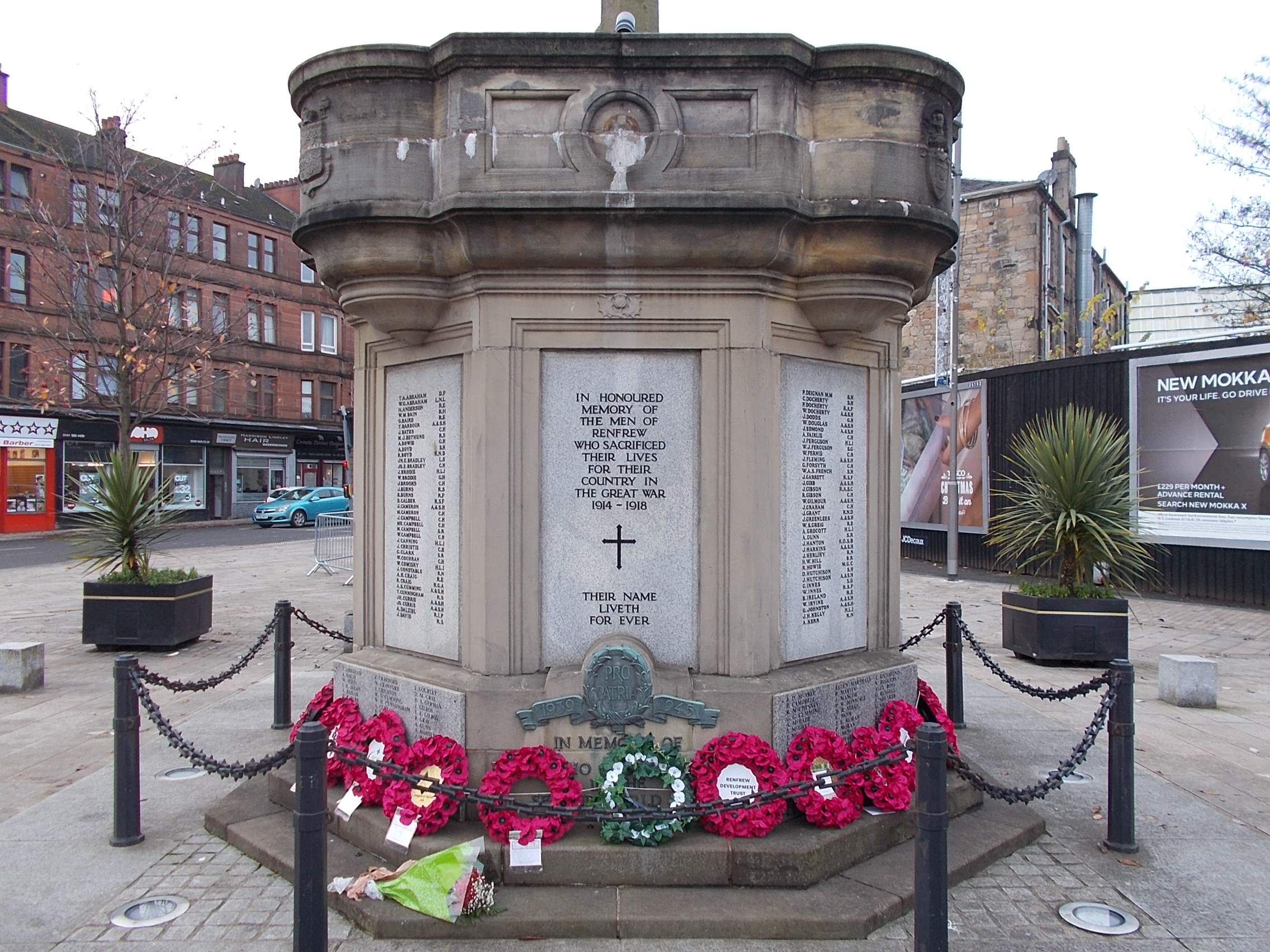 Renfrew War Memorial - War Memorials Online