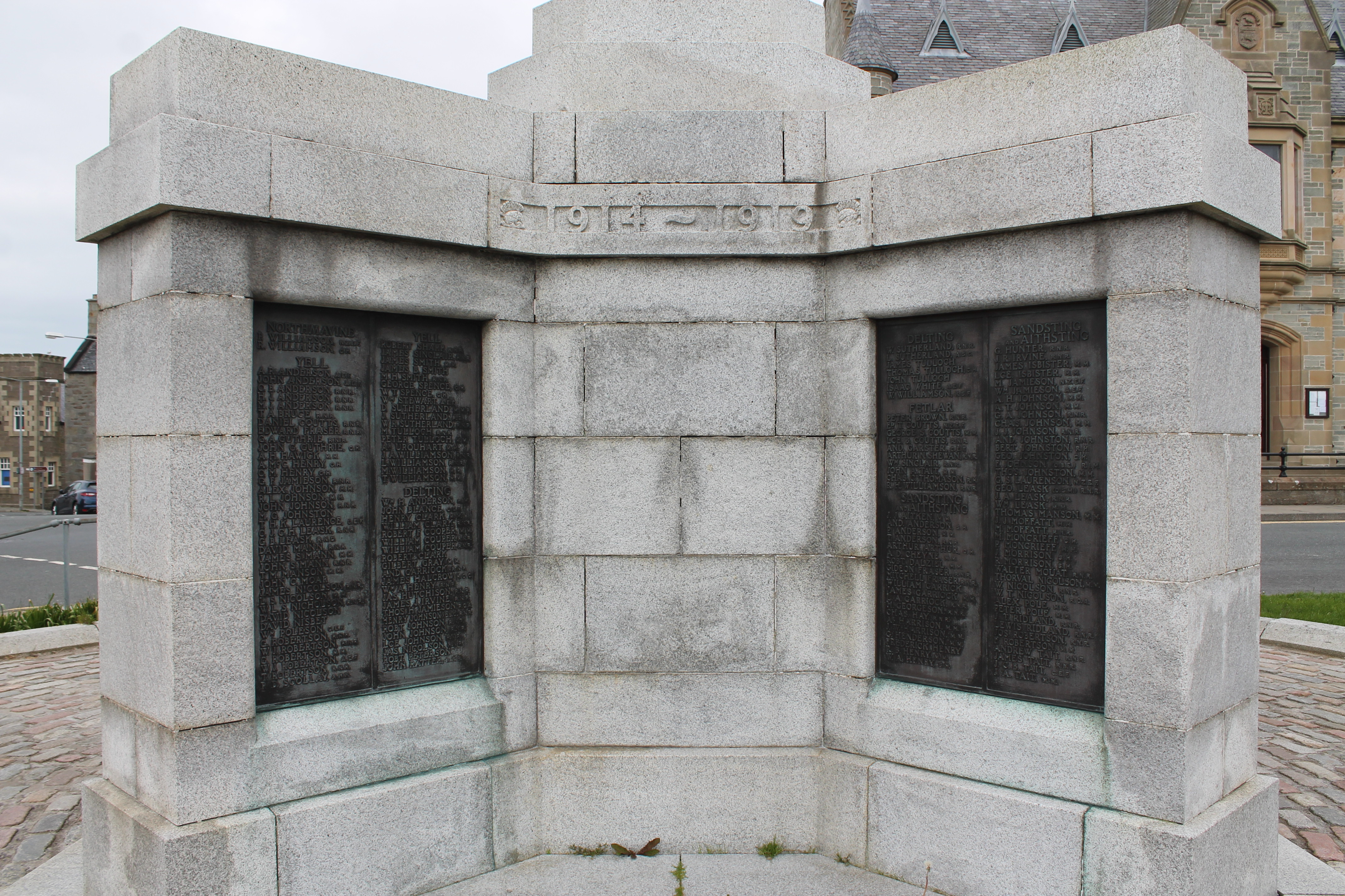 Men Of Shetland War Memorials Online