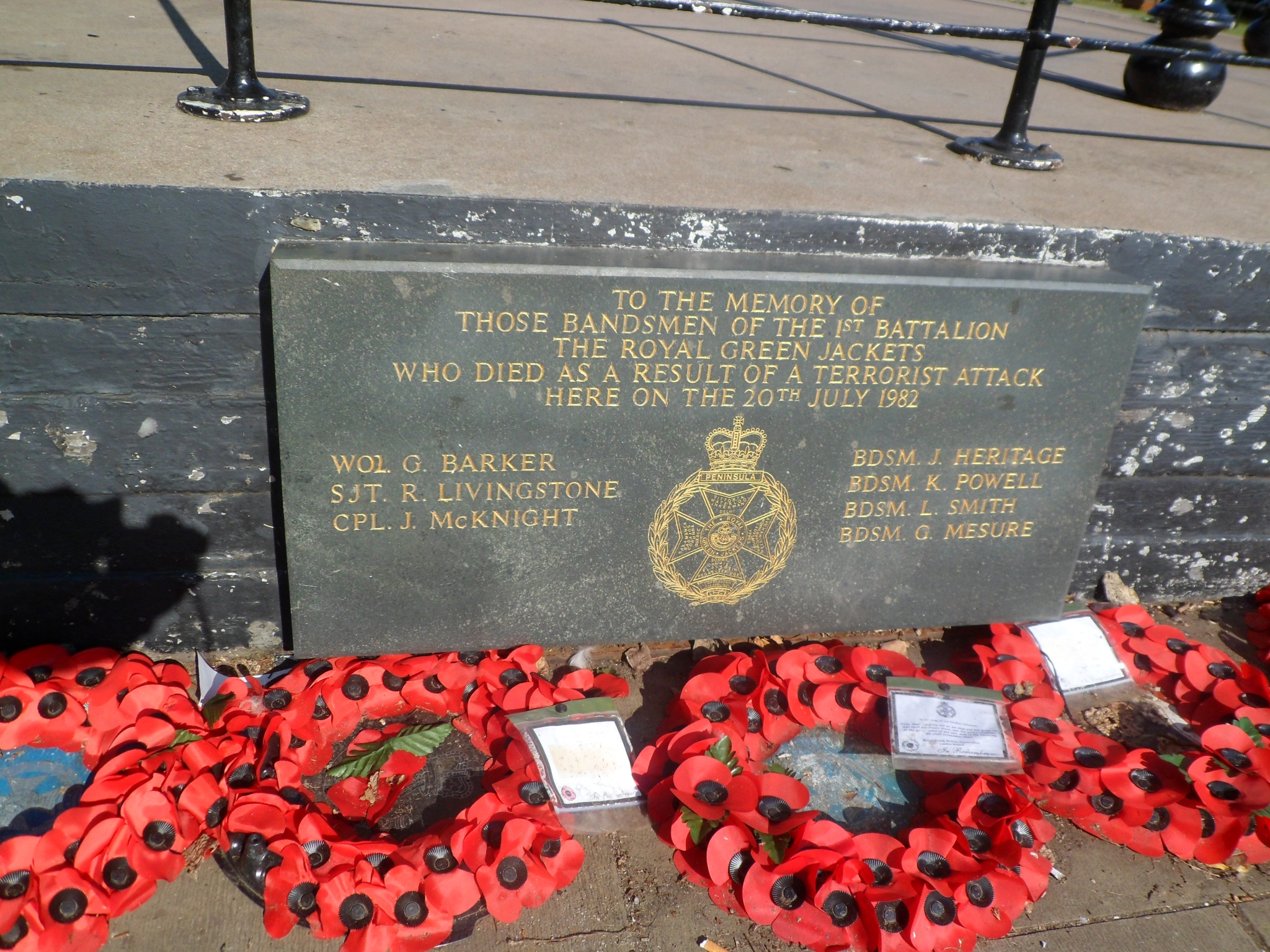 1st Battalion The Royal Green Jackets Bandsmen - War Memorials Online