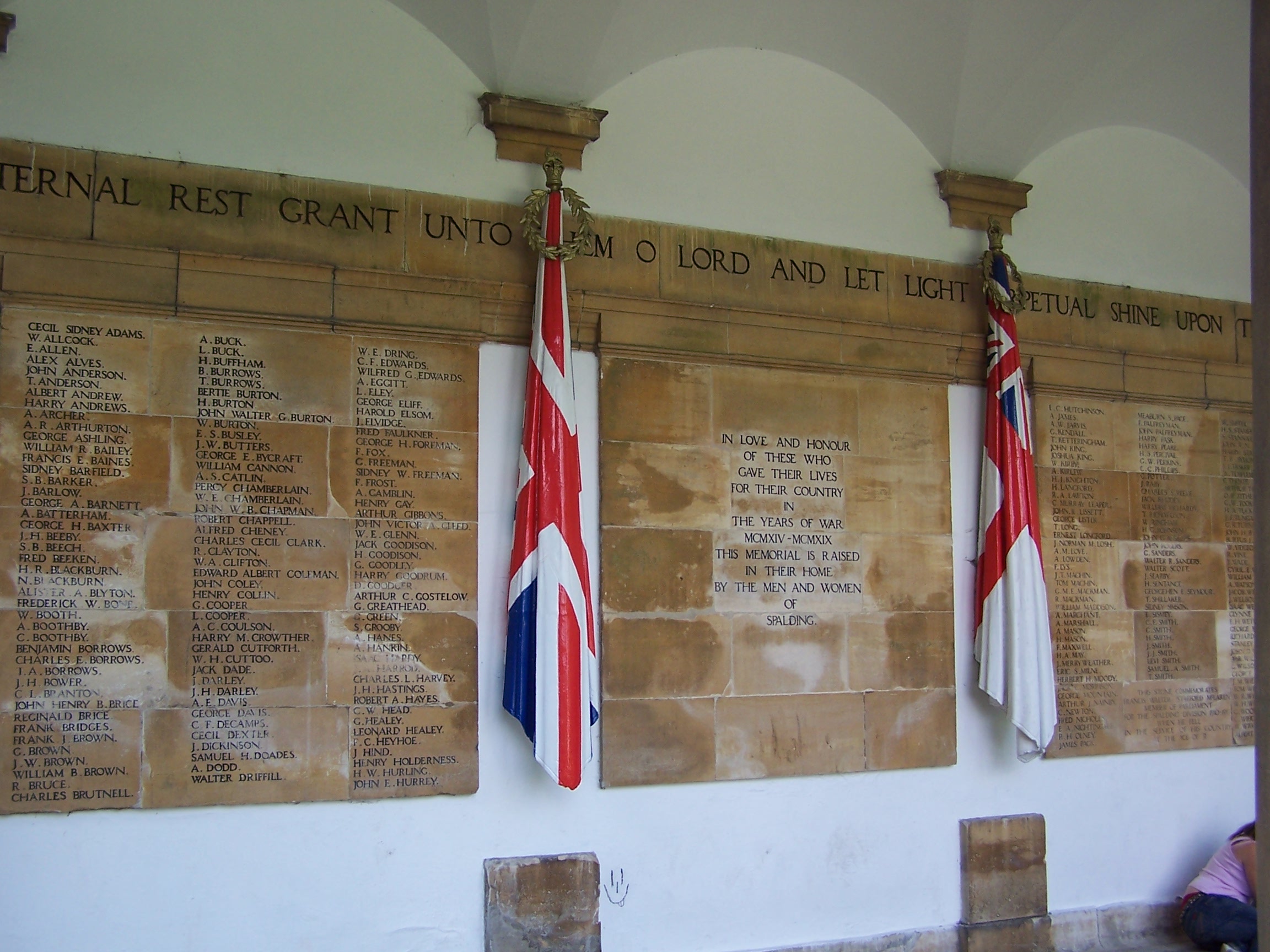 Spalding War Memorials Online