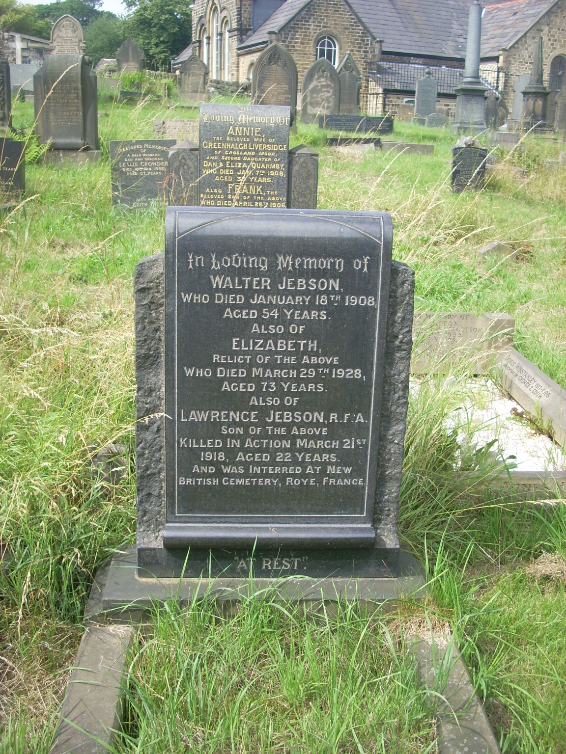 Linthwaite Methodist Church War Memorial