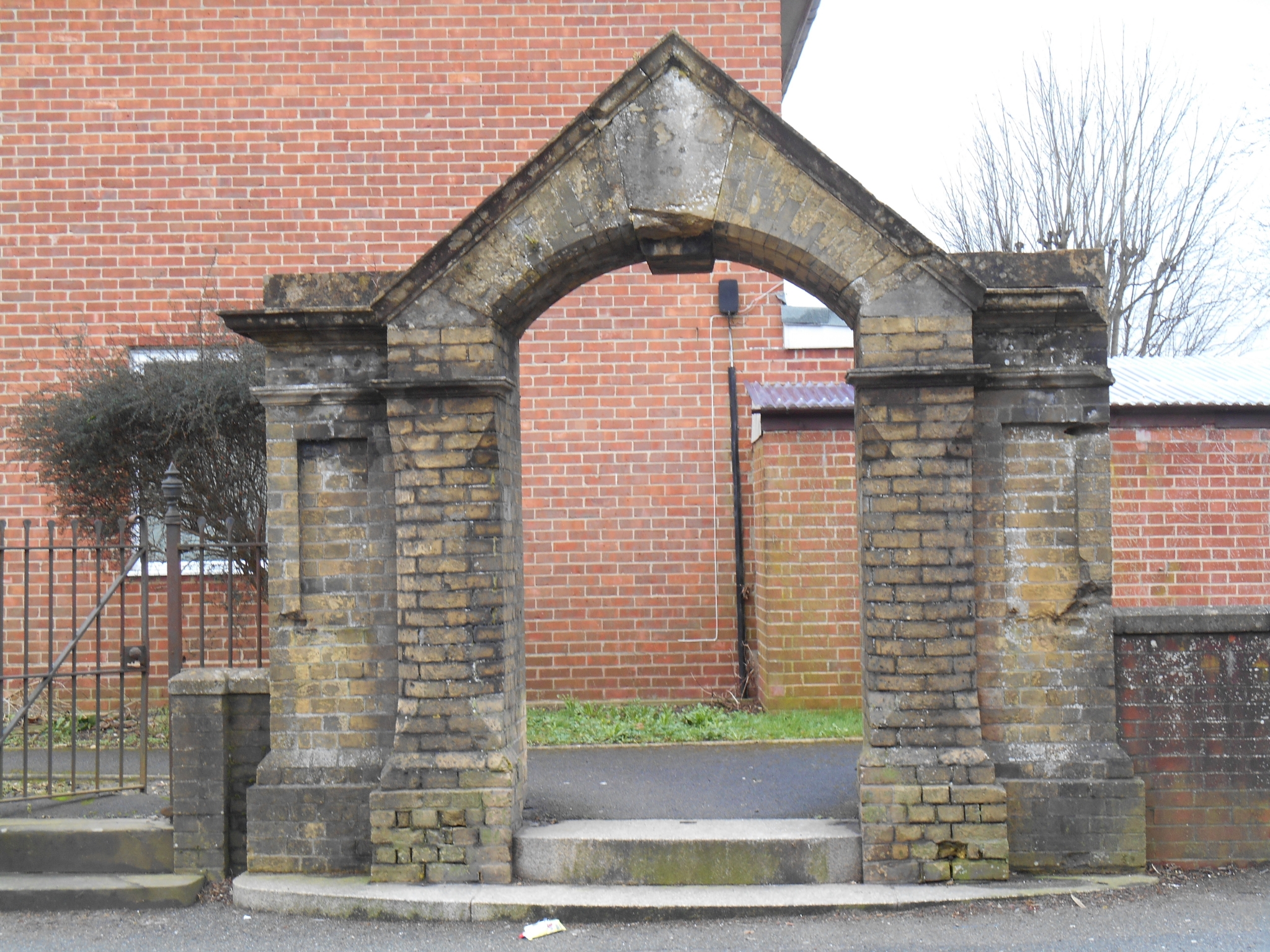 Blandford Secondary School memorial gates