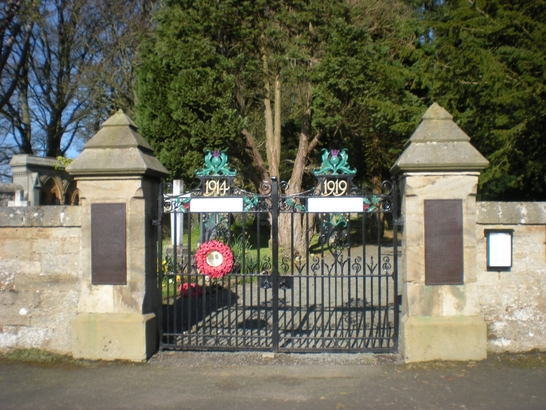 Borthwick Parish Church War Memorial