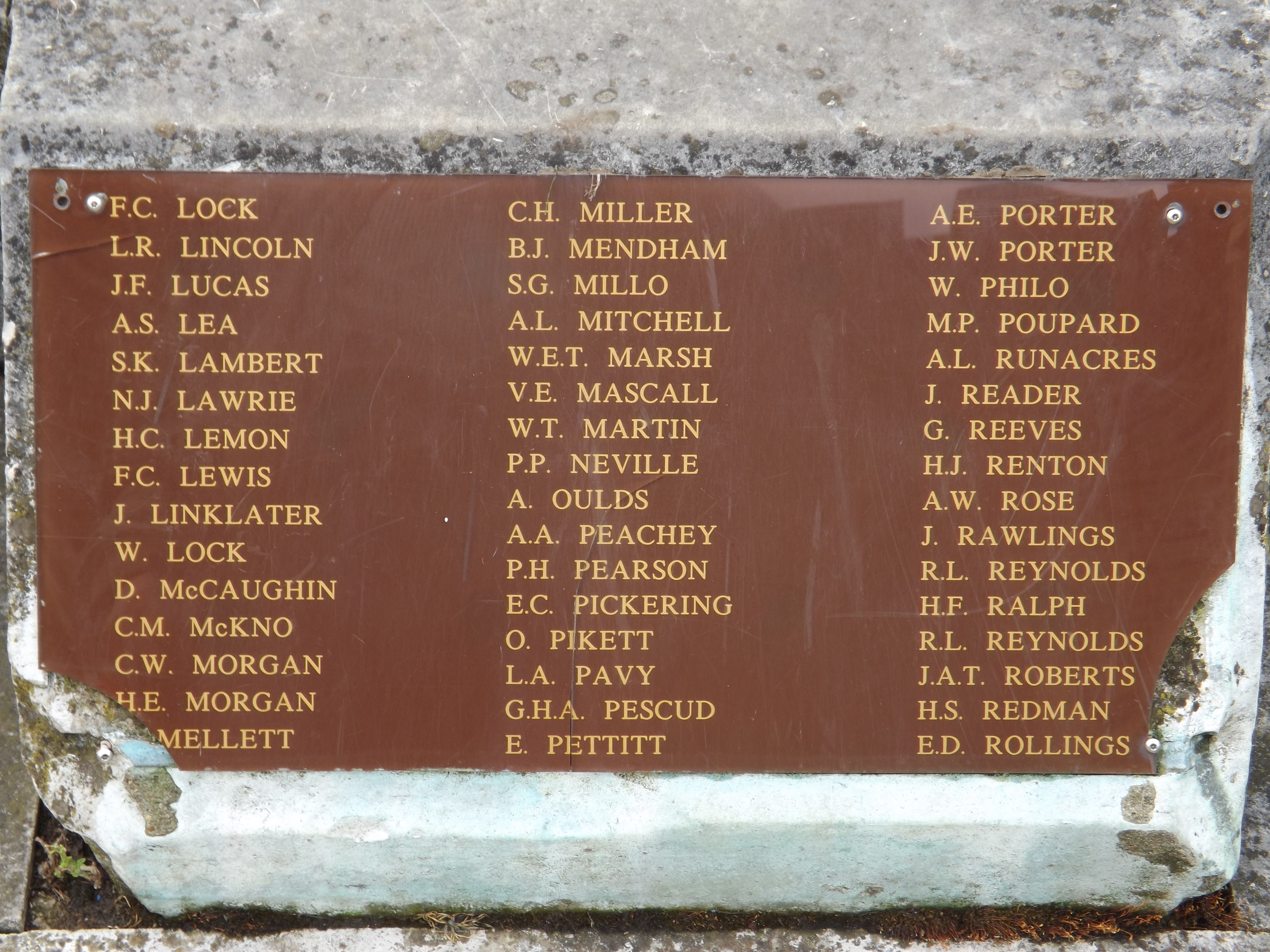 Tooting All Saints Church Wwi Cross War Memorials Online