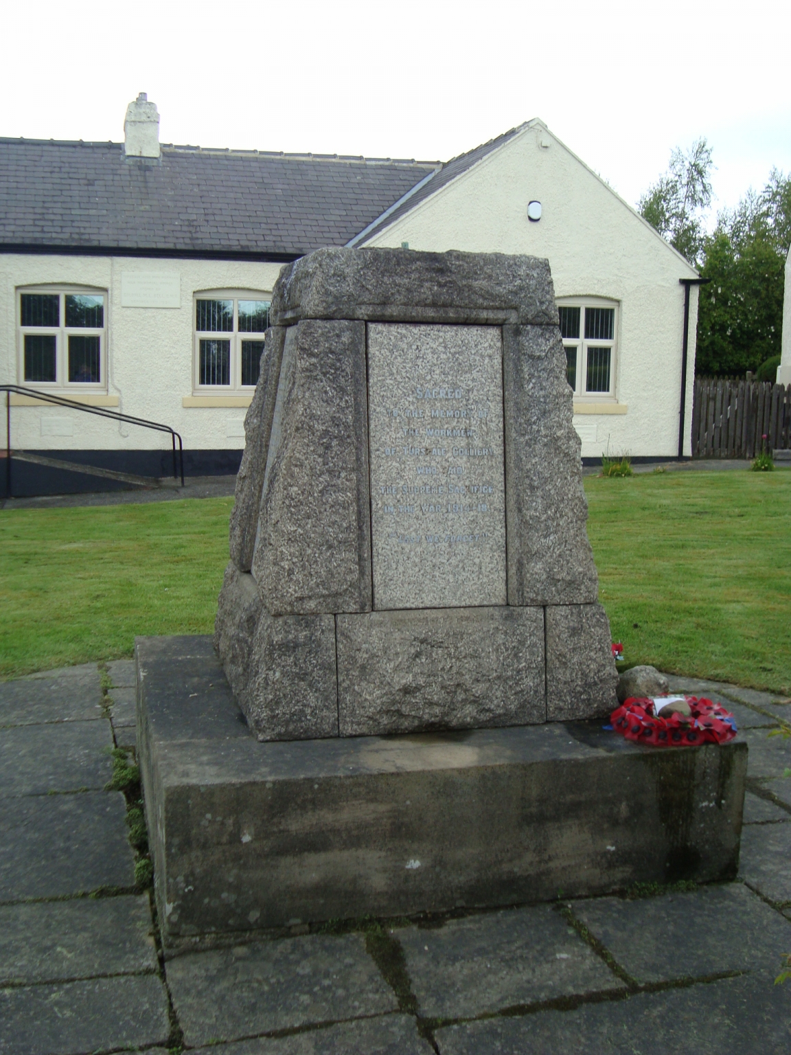 Tursdale Colliery - War Memorials Online