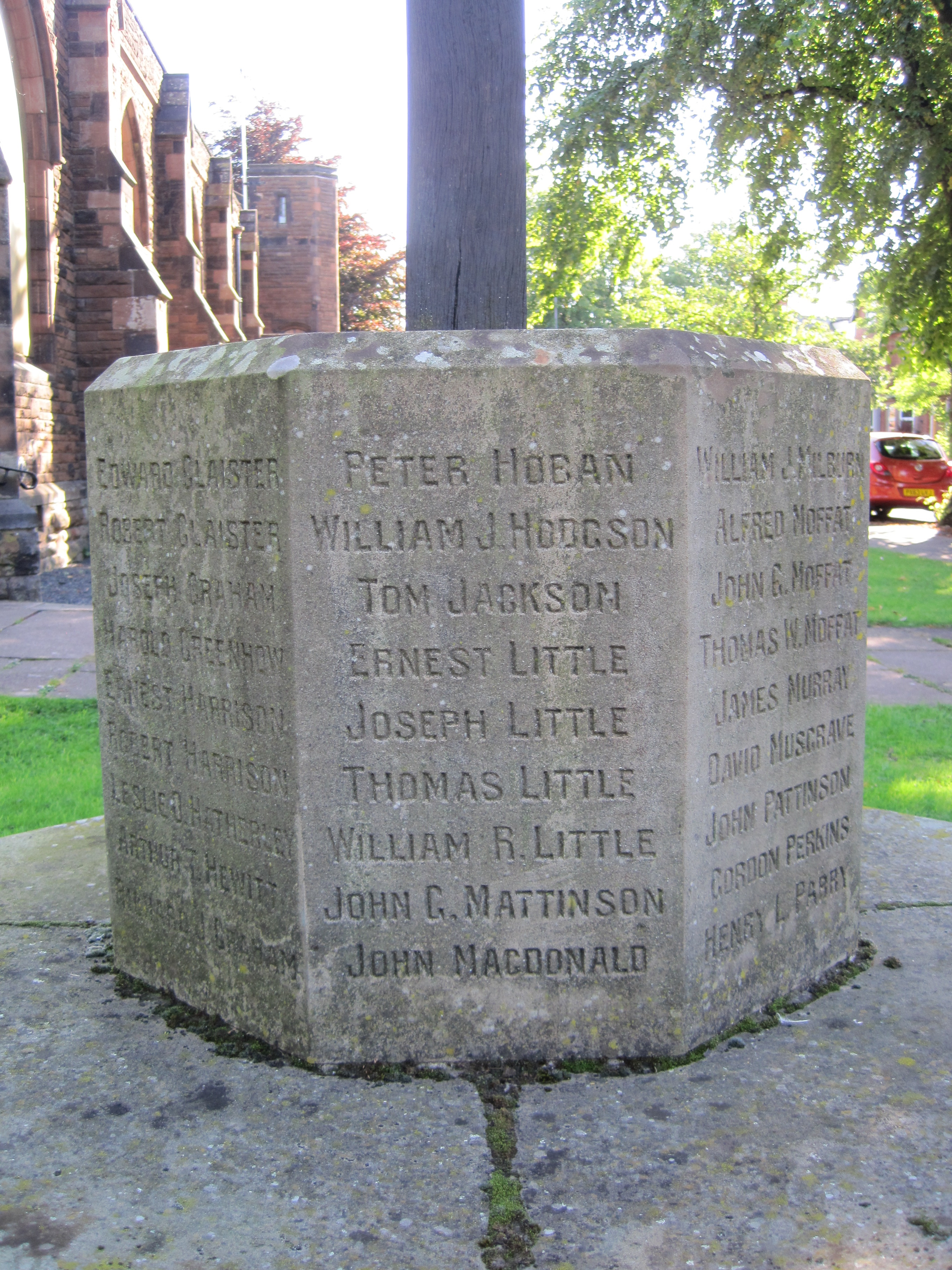 Carlisle Christ Church - War Memorials Online