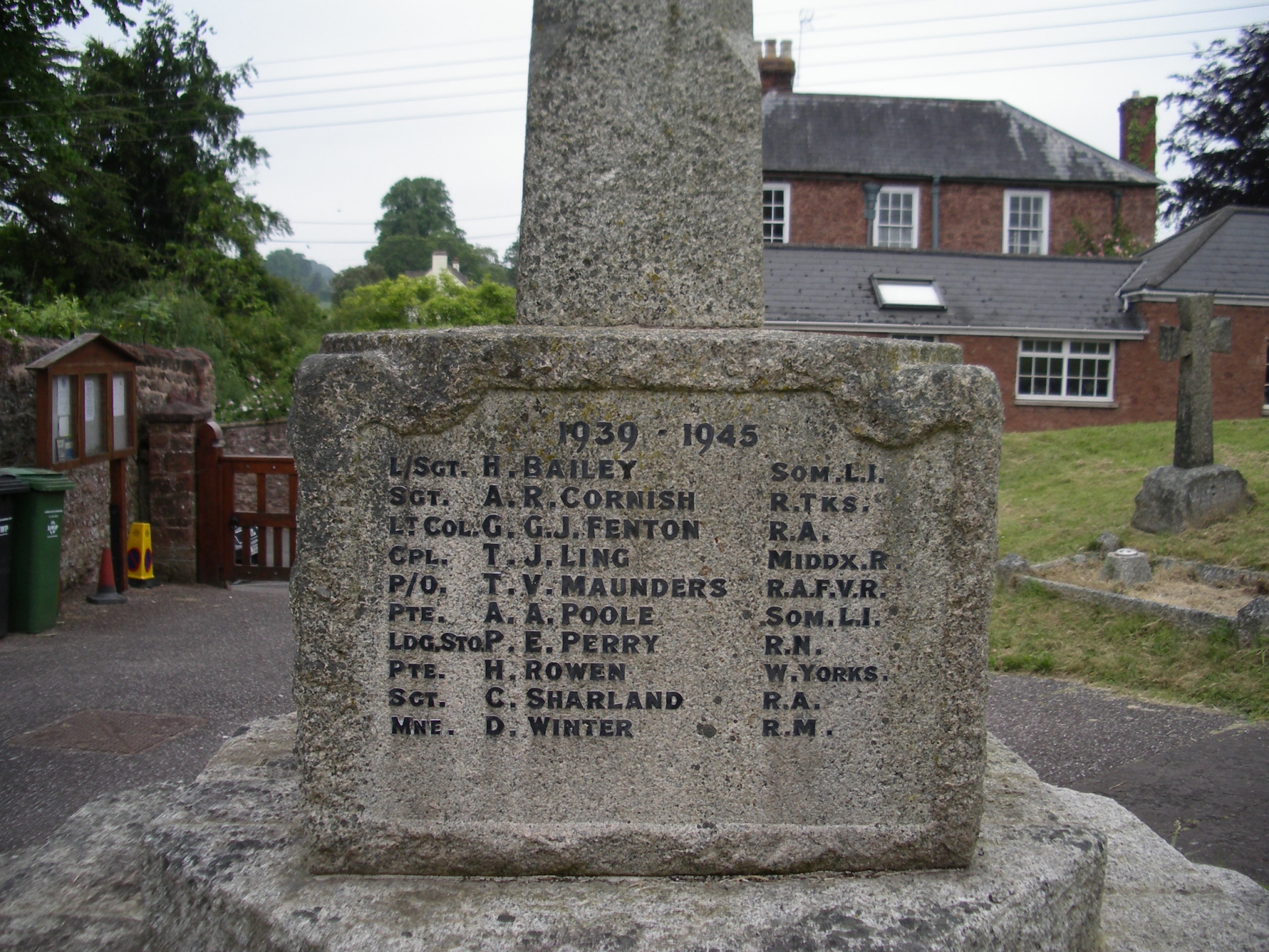 Milverton Cross - War Memorials Online