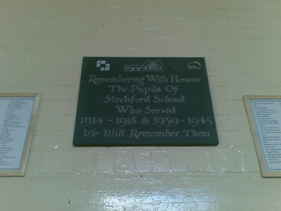 Stechford Primary School Roll Of Honour