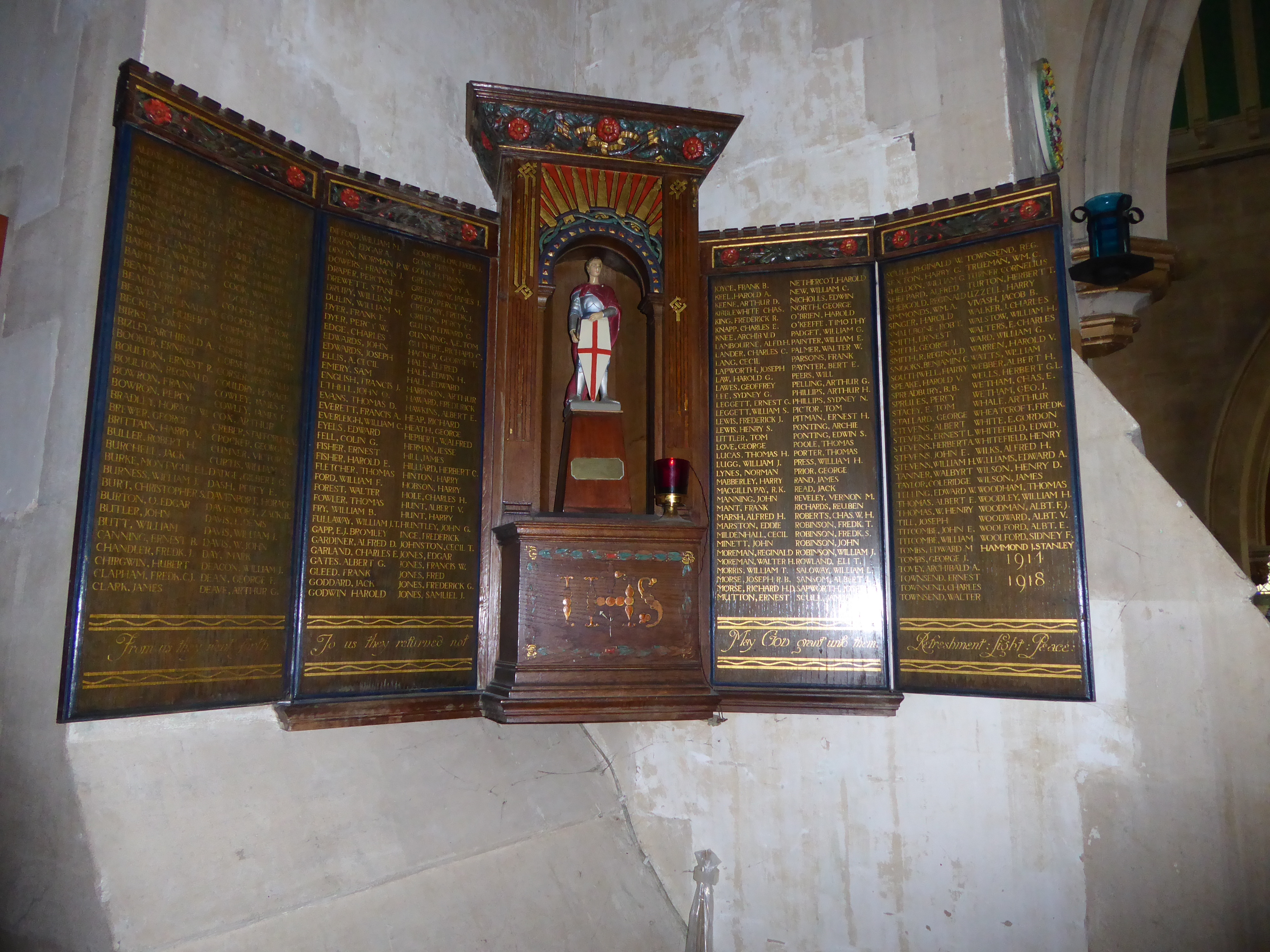 St Mark S Church Triptych War Memorials Online