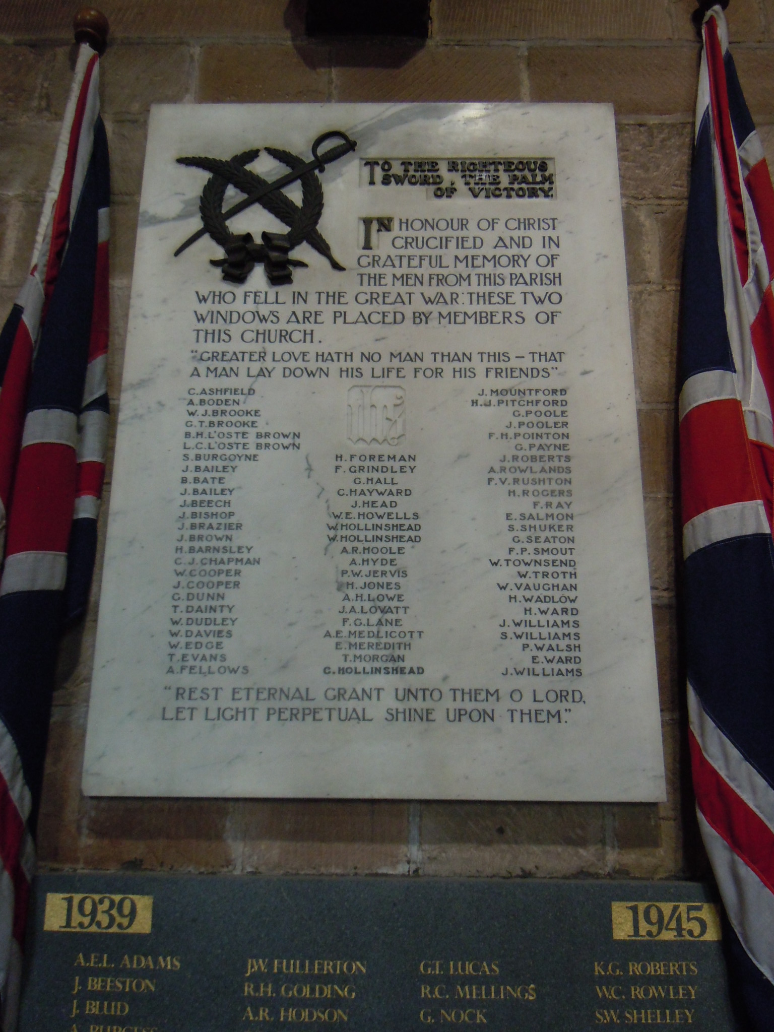 Shifnal Parish Ww1 War Memorials Online