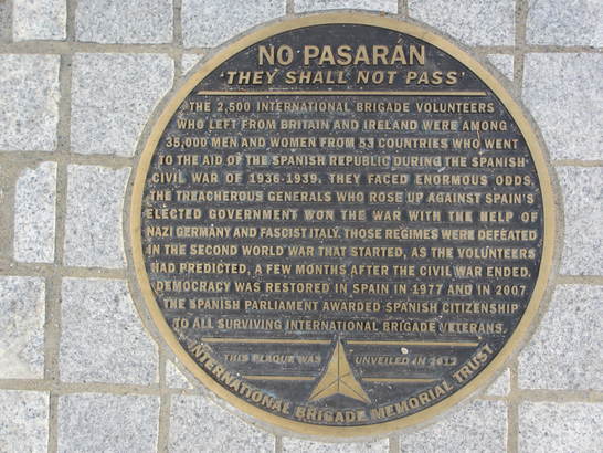 Annual commemoration: The Brigaders and the labour movement - International  Brigade Memorial Trust